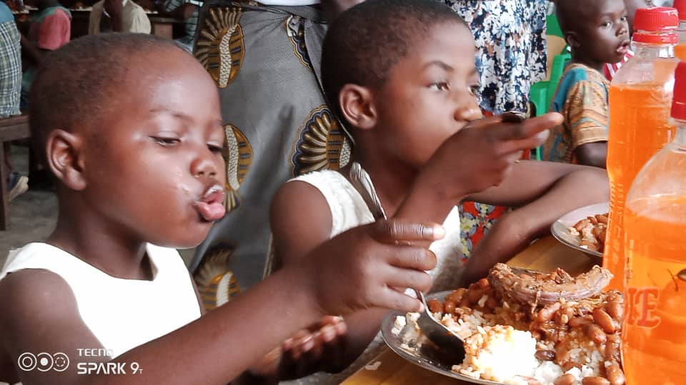 IMG 20230118 WA0184 Kisangani : La Fondation Grande Famille Tshopo assiste les enfants en rupture familiale au centre Saint Laurent