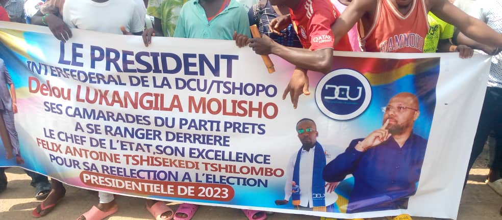 %name Enrôlement des électeurs : Delou LUKANGILA MOLISHO appelle la population à senrôler massivement.